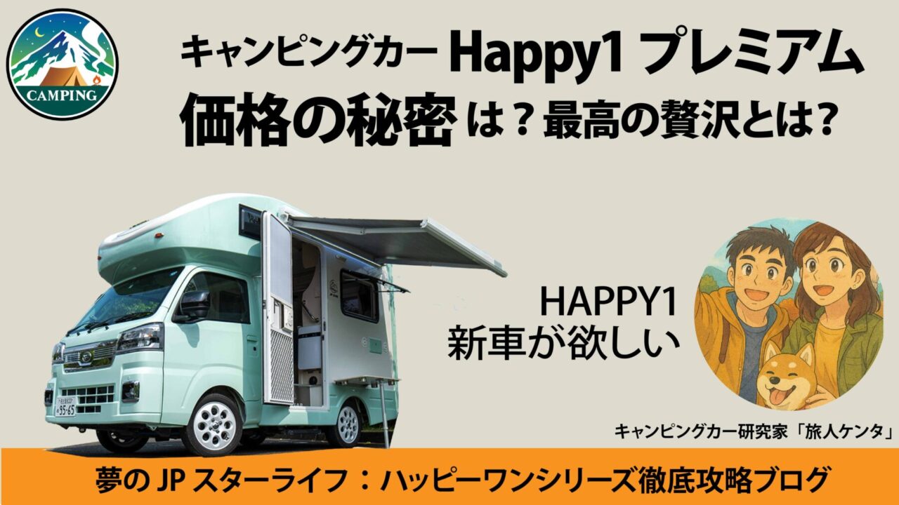 キャンピングカー　ハッピーワン　価格