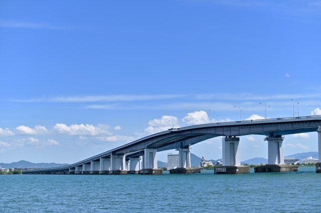 滋賀県　琵琶湖大橋