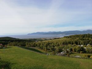 北海道　岩内　キャンピングカー