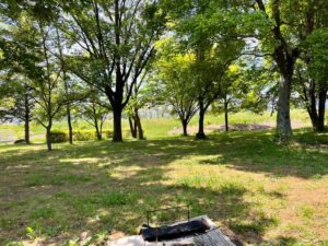 長野県安曇野　オートキャンプ場