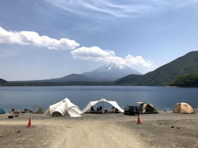 洪庵キャンプ場　フリーサイト　山梨県