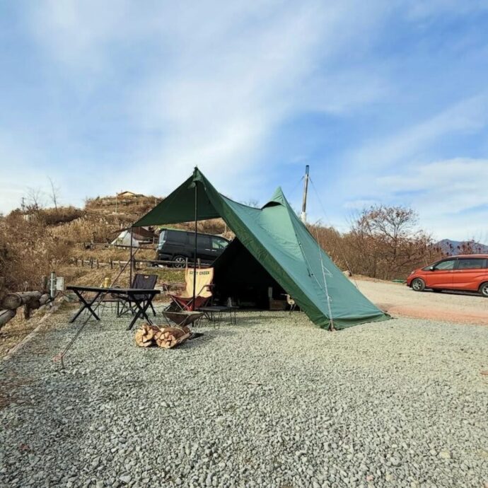 キャンプ場　ほったらかし