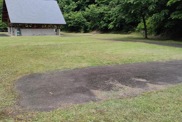 秋田県　大松川ダム公園キャンプ場
